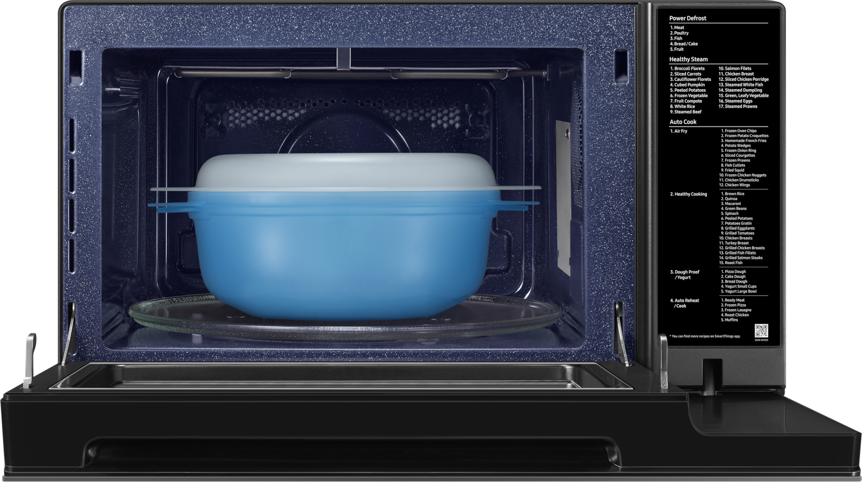 SAMSUNG vrijstaande microgolfoven - 33cm - MC32DB7746KCE1
