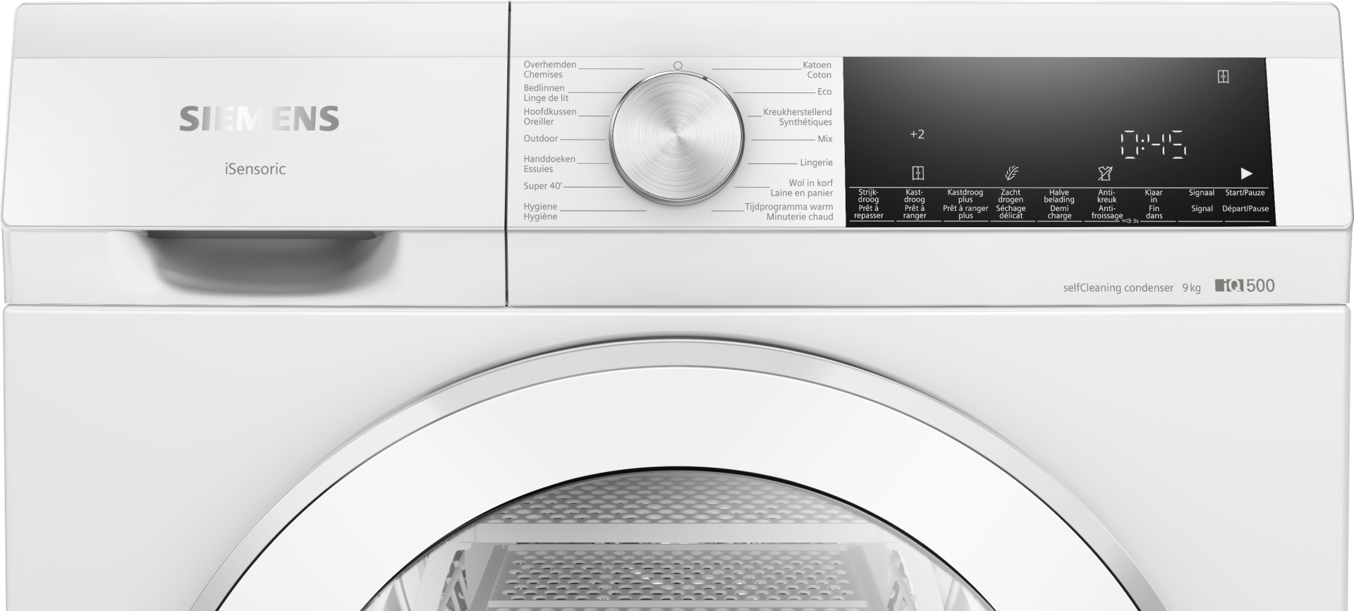 SIEMENS IQ500 Droogkast 9 kg - WQ45G2D9FG