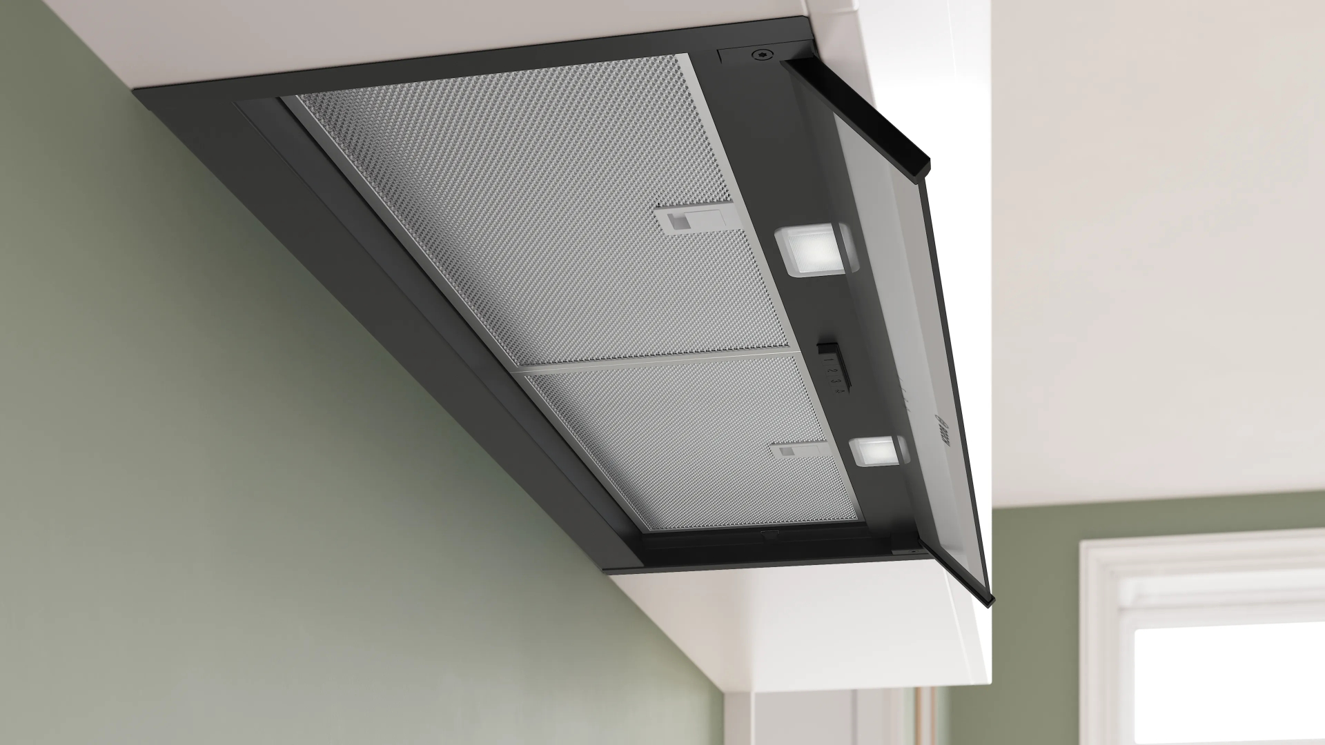BOSCH SERIE 4 geïntegreerde dampkap - 90cm - DBB95CC60