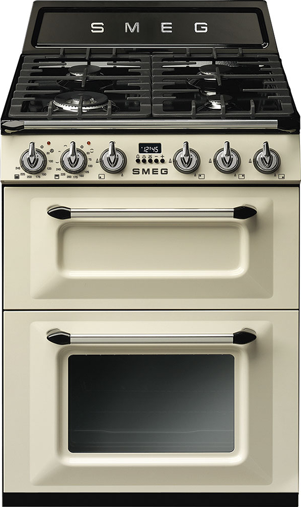 SMEG fornuis met gaskookplaat - 60cm - TR62P
