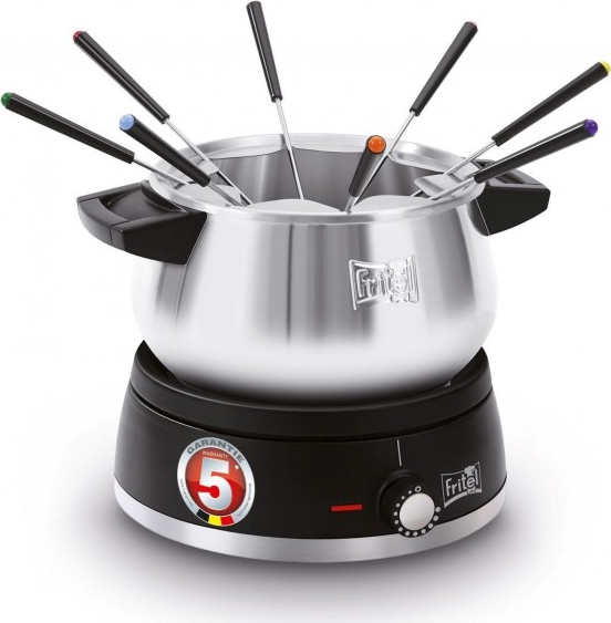 FRITEL Fondueset Inox|Zwart - 142086
