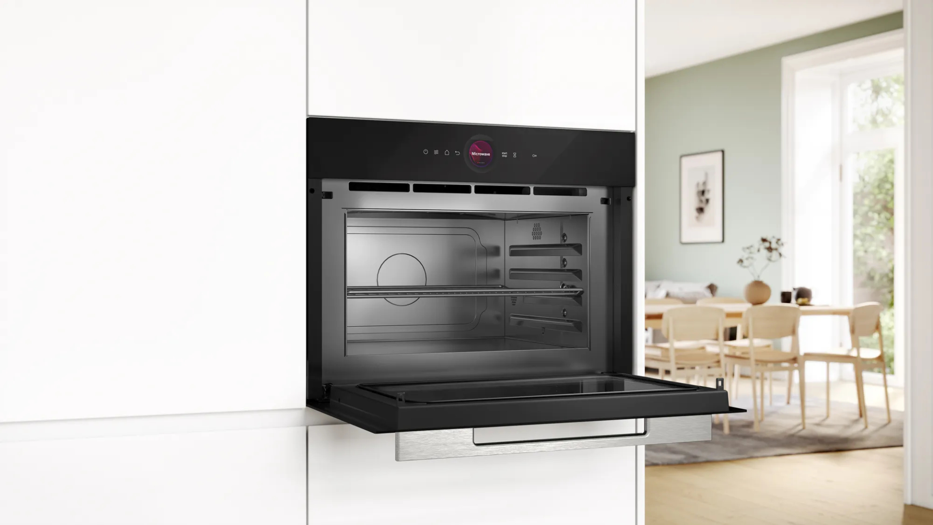 BOSCH SERIE 8 microgolfoven met grill - 45cm - CEG732XB1