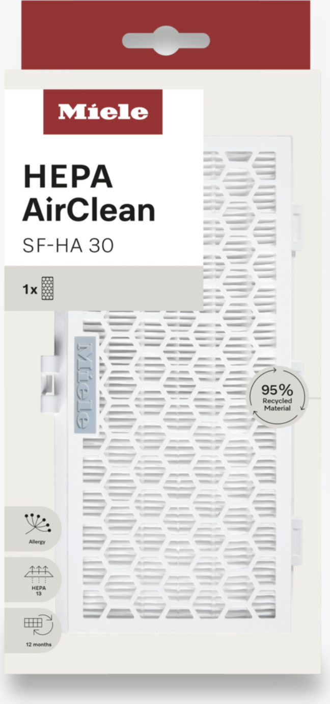 MIELE  - HEPAAIRCLEANFILTERSFHA30