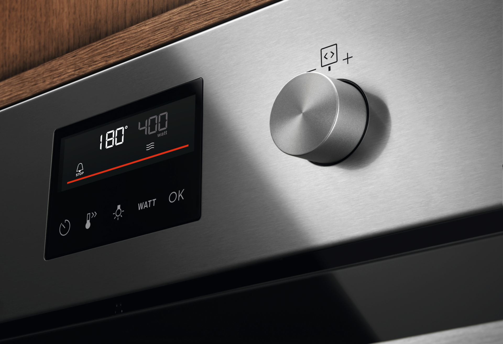 ELECTROLUX 500 multifunctionele oven met microgolfoven - 45cm - KVNFE46GX