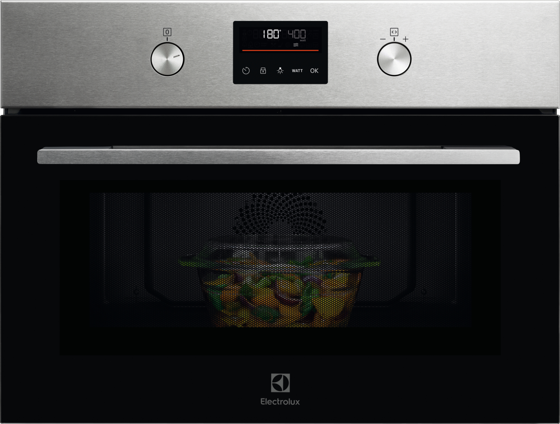 ELECTROLUX 500 multifunctionele oven met microgolfoven - 45cm - KVNFE46GX