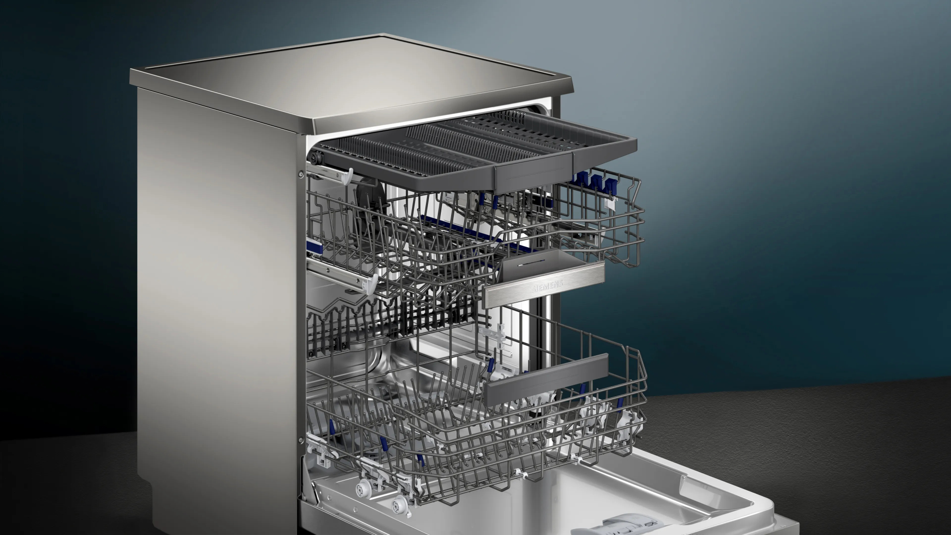 SIEMENS iQ500 vrijstaande vaatwasser - SN25EI13CE