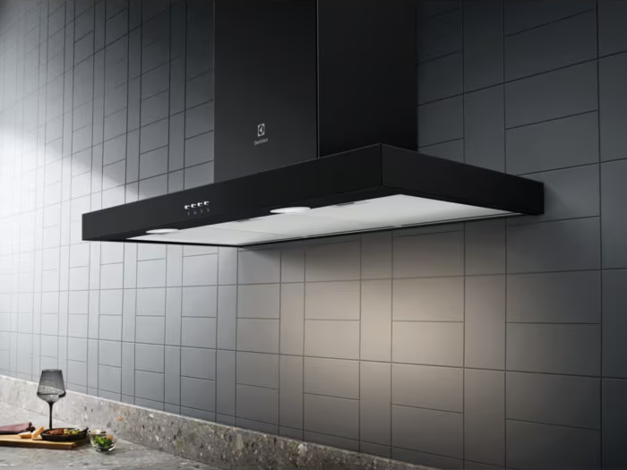 ELECTROLUX 600 wandschouwdampkap - 90cm - LFT419K