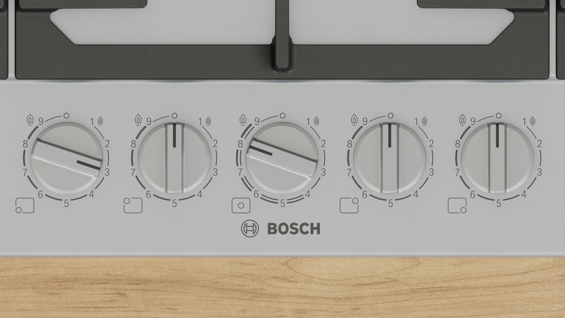 BOSCH SERIE 6 gaskookplaat - 90cm - PCR9A5I90