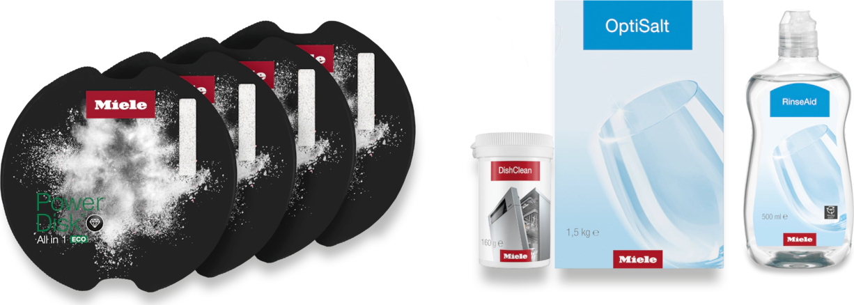 MIELE POWERDISKSET4XPDECOSALTRINSEDISHCLEAN