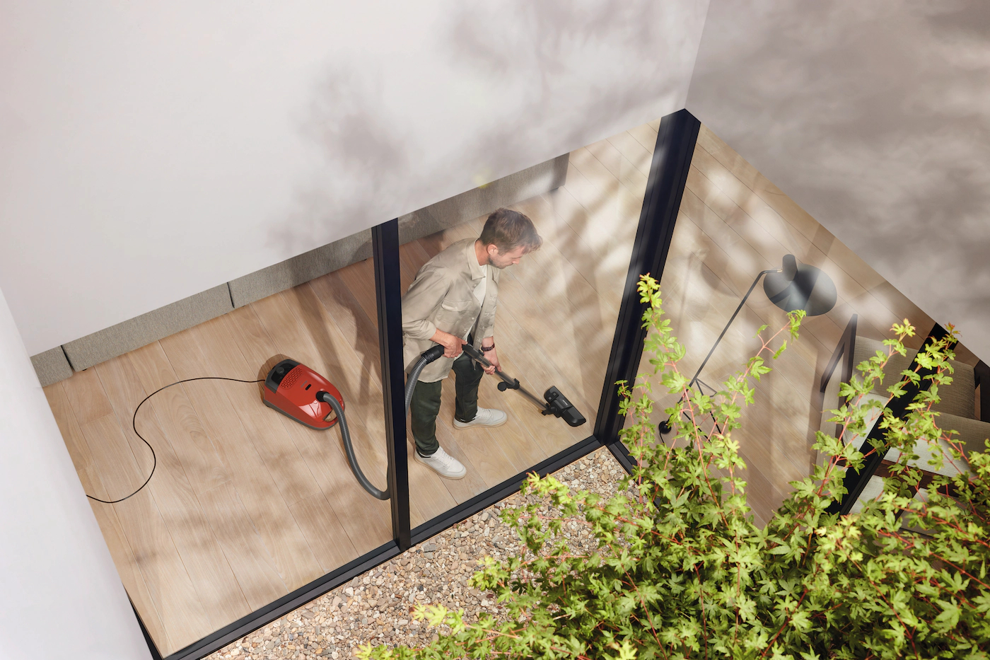 MIELE GUARD stofzuiger met zak - GUARDS1JUNIORTERRAREDCE