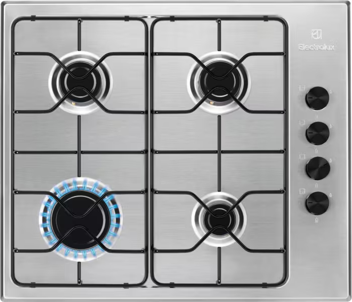 ELECTROLUX 300 gaskookplaat - 60cm - EGS64041X