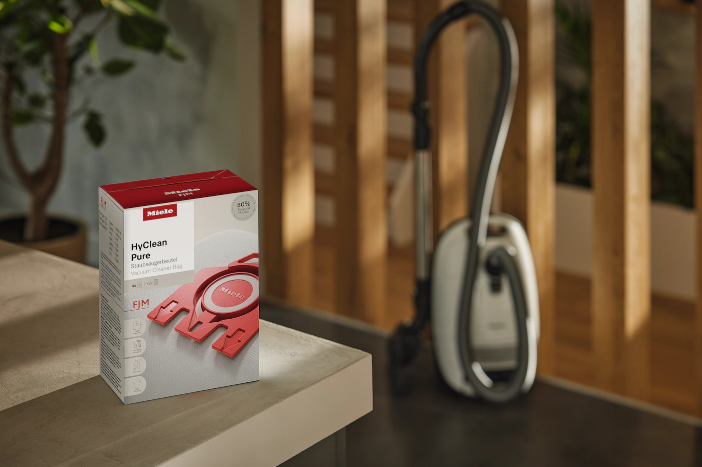 MIELE stofzuigerzak - FJMHYCLEANPURE80RECYCLED4PACK