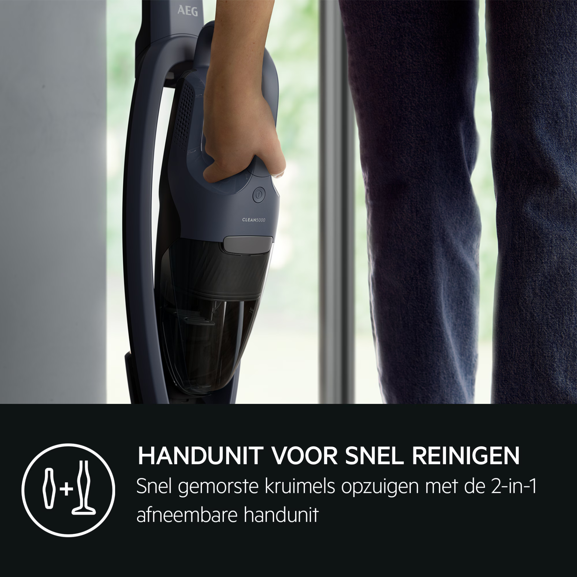 AEG CLEAN 5000 steelstofzuiger - AS52CB18DB
