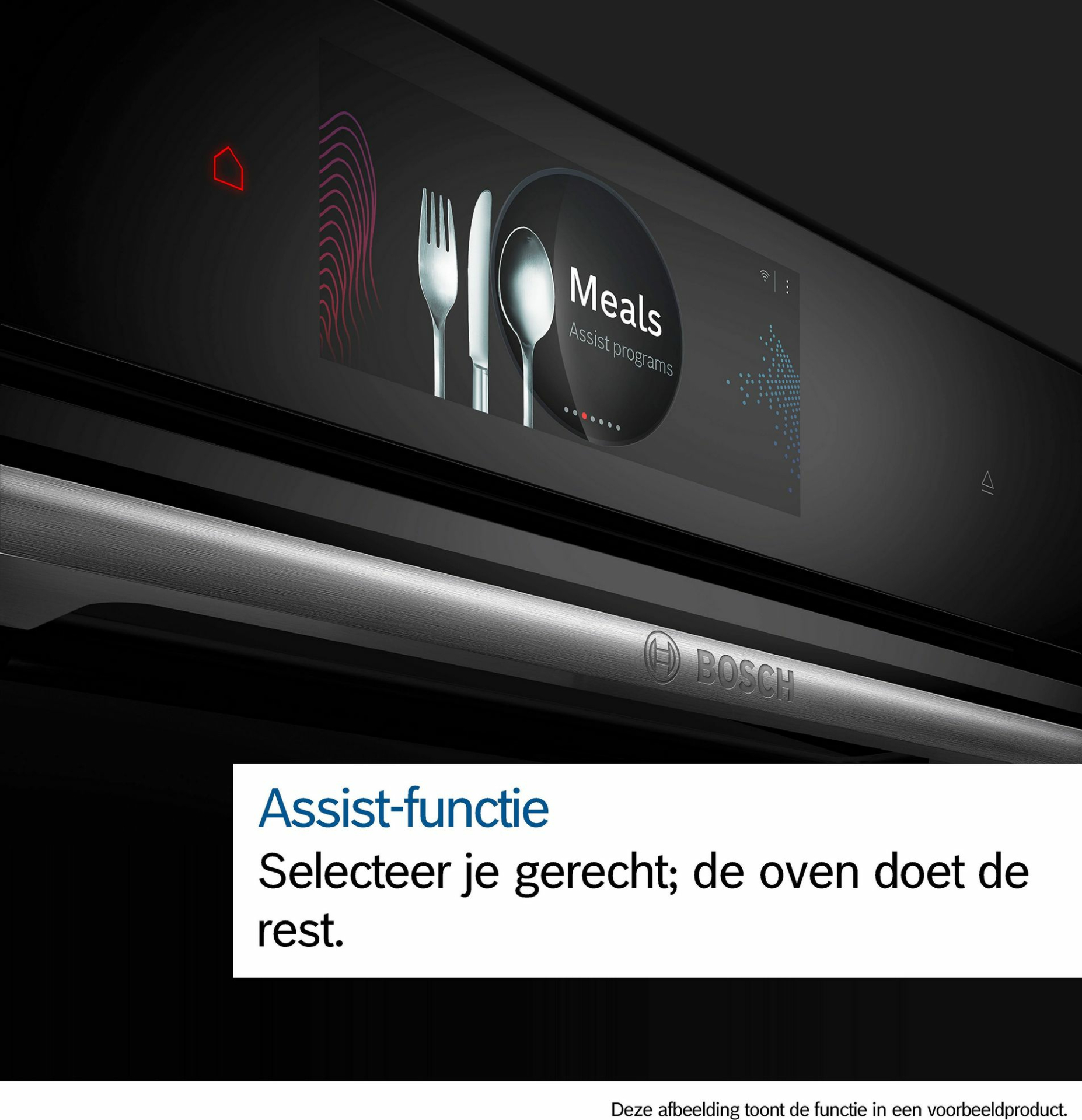 BOSCH SERIE 8 multifunctionele oven met stoom - 60cm - HSG936DB1