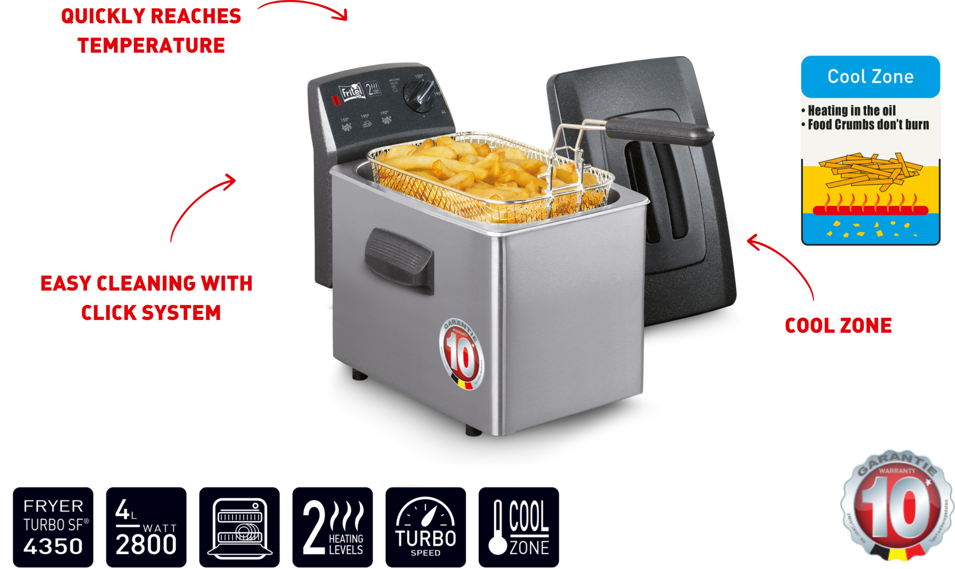 FRITEL Turbo SF Friteuse - 137260
