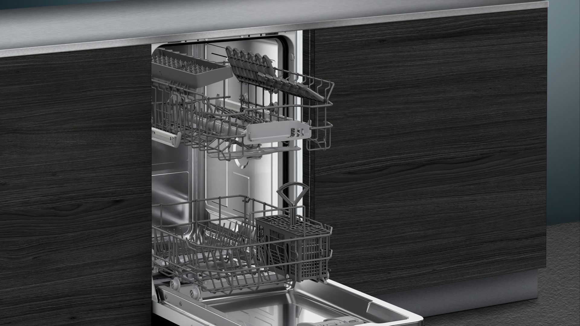 SIEMENS IQ100 vaatwasser volledig integreerbaar - SR61HX16KE