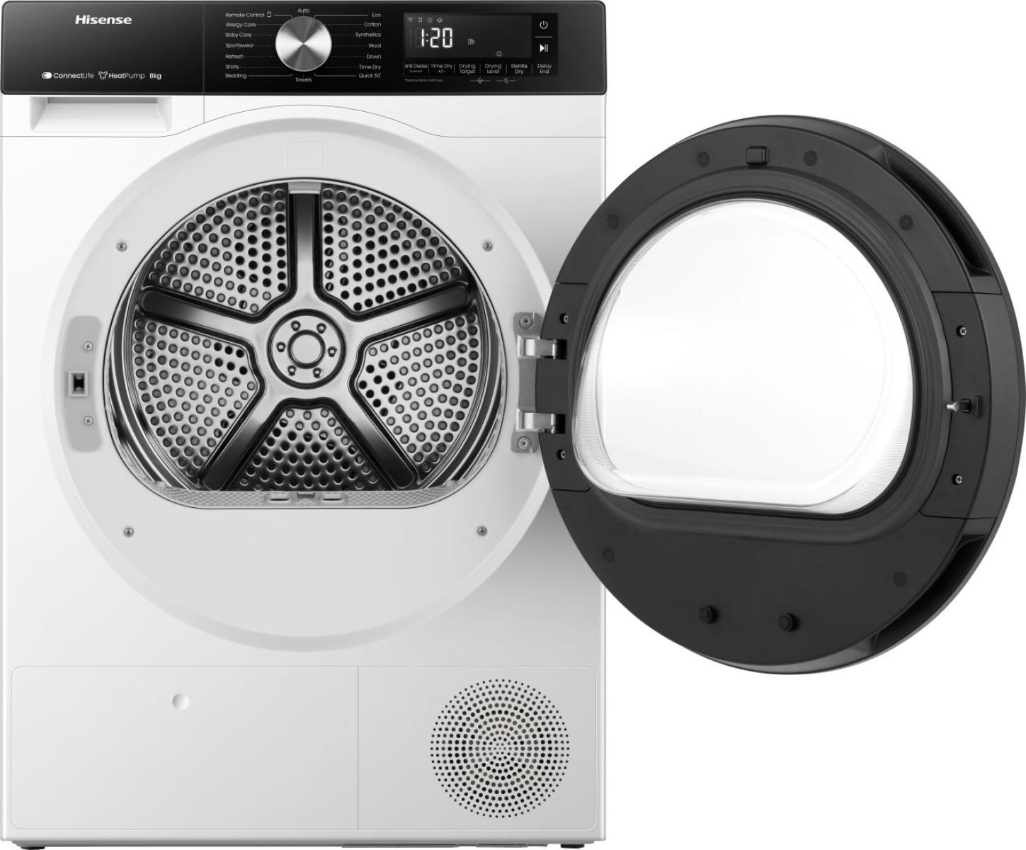 HISENSE droogkast - warmtepomp - DH3S802BW2
