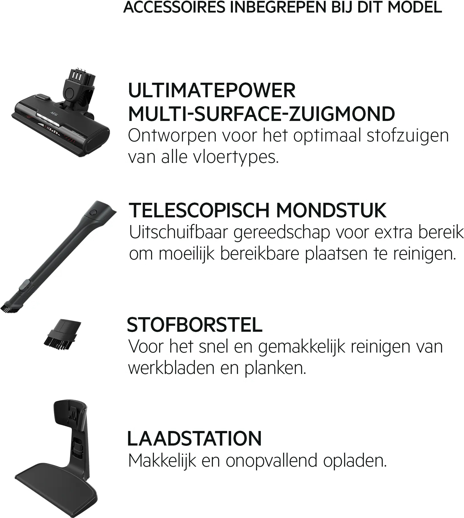 AEG CLEAN 5000 steelstofzuiger - AS52CB18SH