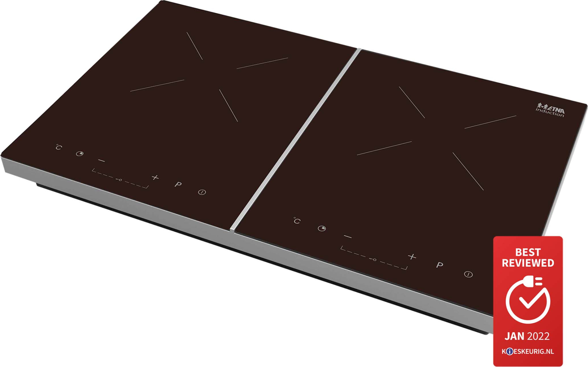ETNA vrijstaande inductiekookplaat - 56cm - KIV12ZIL