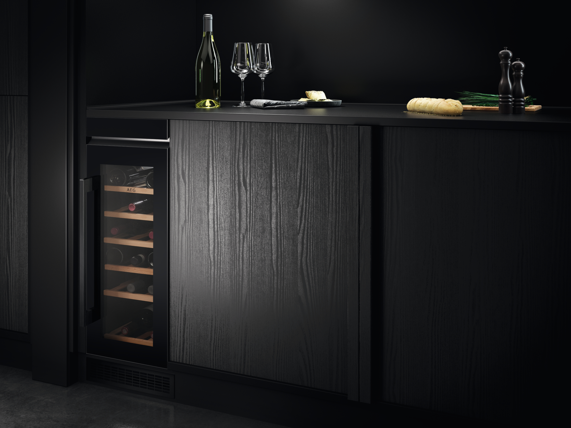 AEG 5000 onderbouw wijnkoelkast - AWS4020B5B