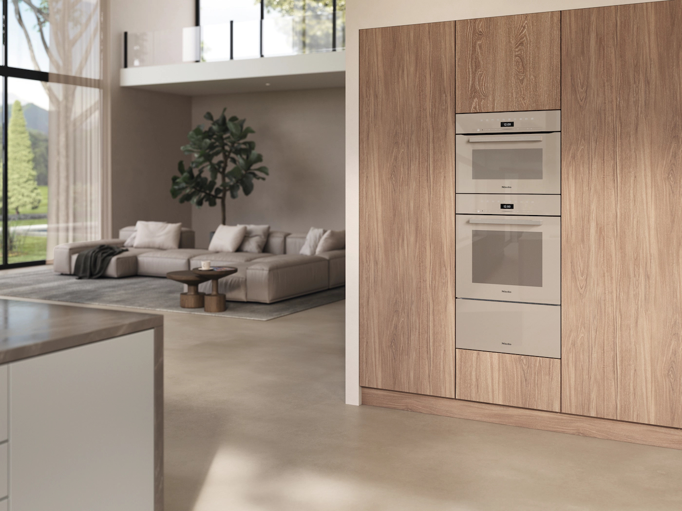 MIELE multifunctionele oven met stoom - 60cm - DGC7460HCPROPEARLBEIGEEU3