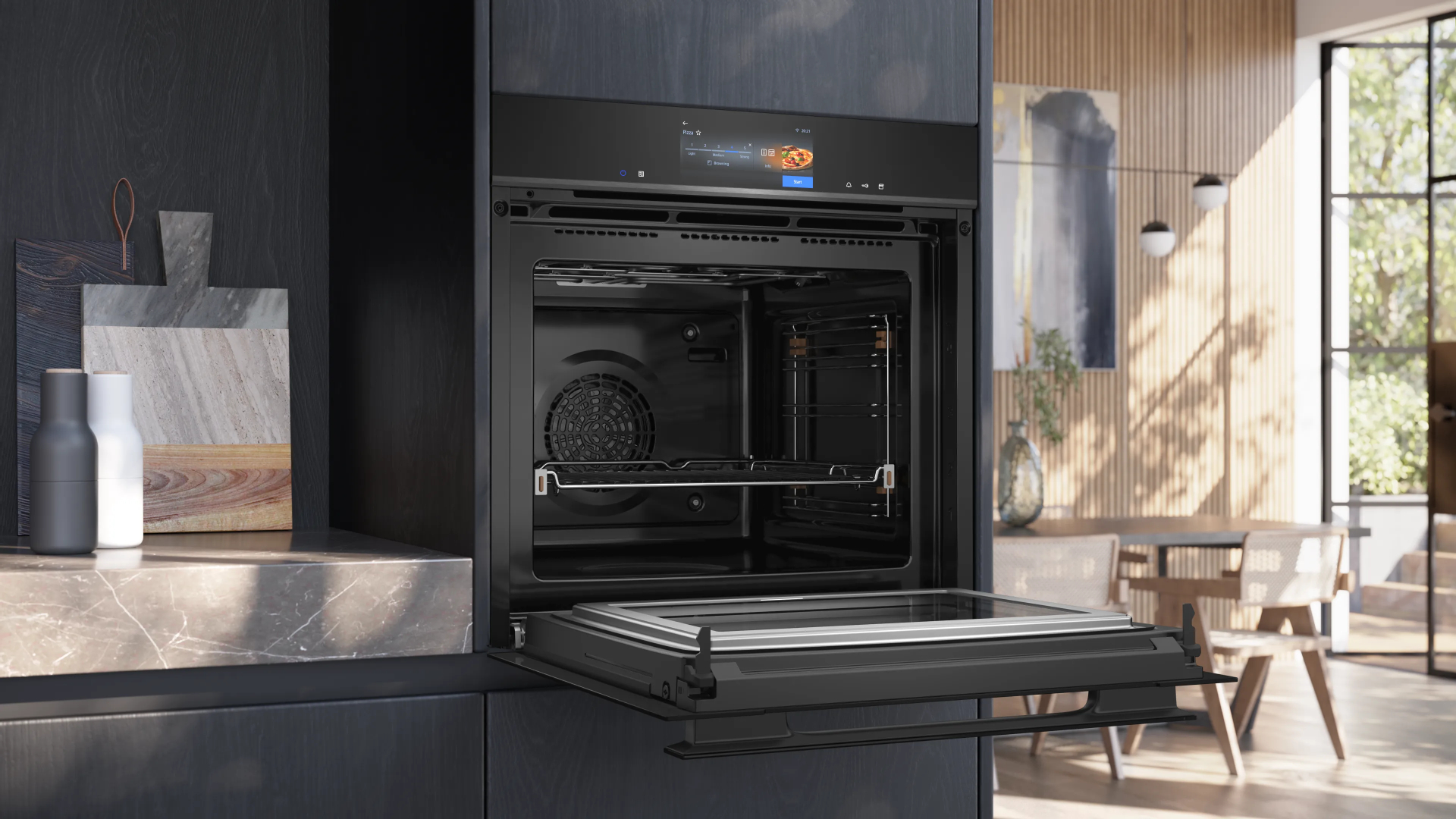 SIEMENS IQ700 multifunctionele oven - combi - 60cm - HN978GQB1