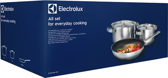 ELECTROLUX kookpannenset - E3SS