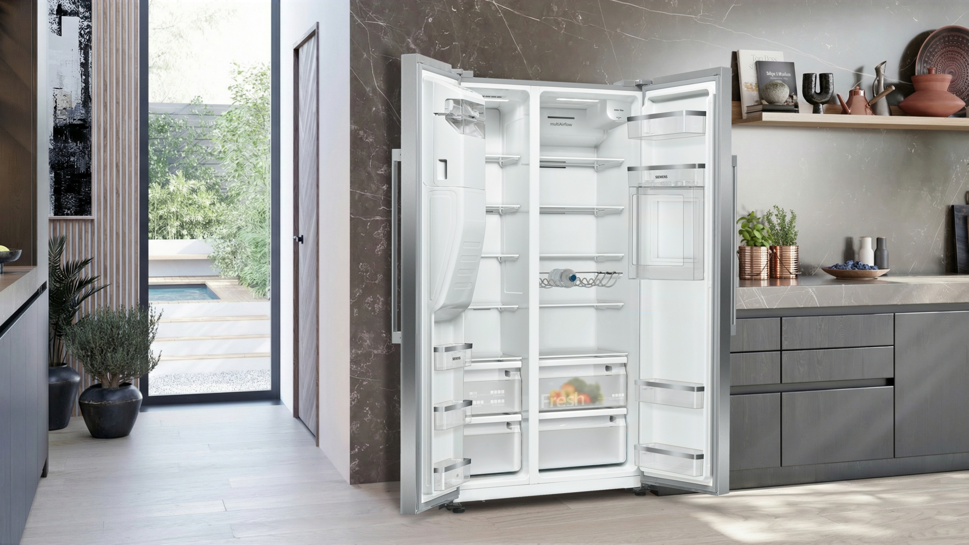 SIEMENS IQ500 side-by-side - 179cm - KA93GAIEP