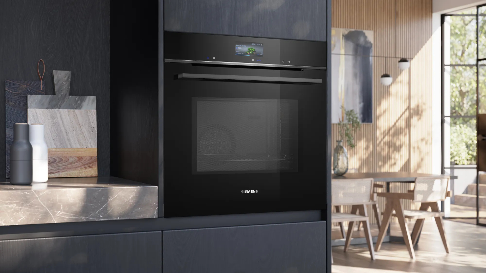SIEMENS IQ700 multifunctionele oven met microgolfoven - 60cm - HM736GAB1