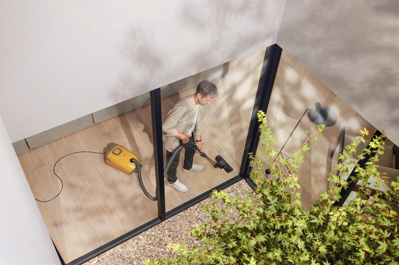 MIELE GUARD stofzuiger met zak - GUARDL1FLEXSUNSETYELLOWCE