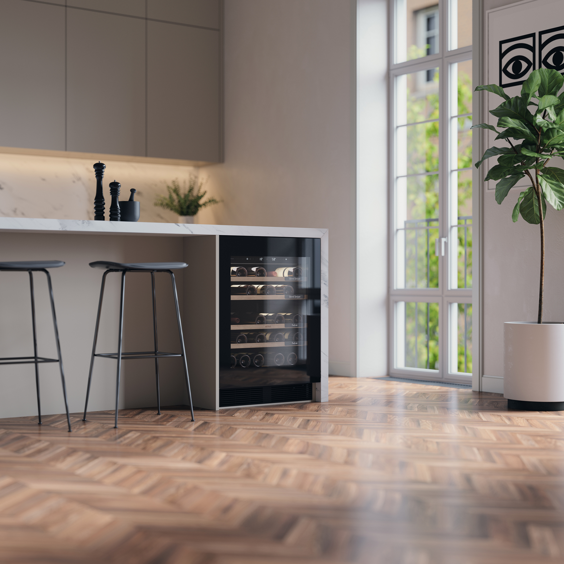 ATAG Inbouw wijnbewaarkast - KU8571K1C