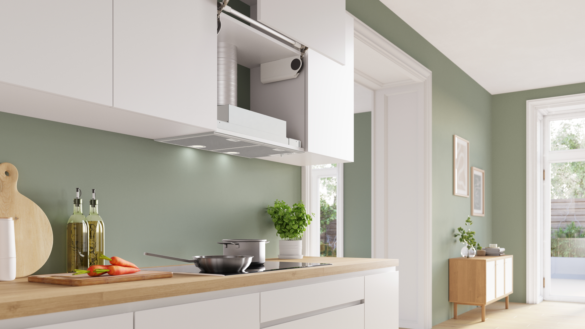 BOSCH inbouw dampkap - 75cm - DHL755BM