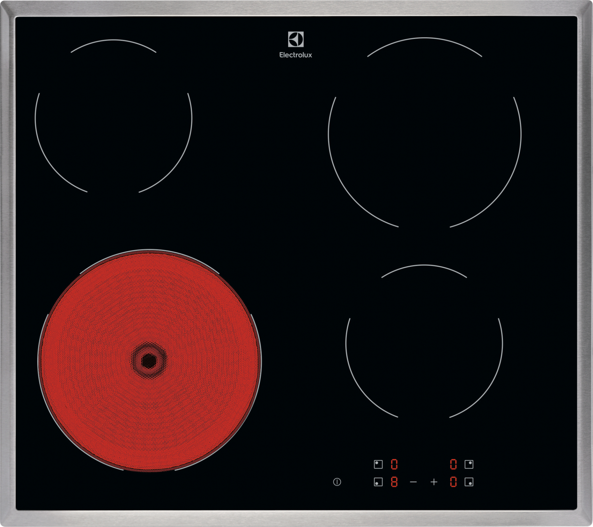 ELECTROLUX 300 vitrokeramische kookplaat - 60cm - LRR6430M