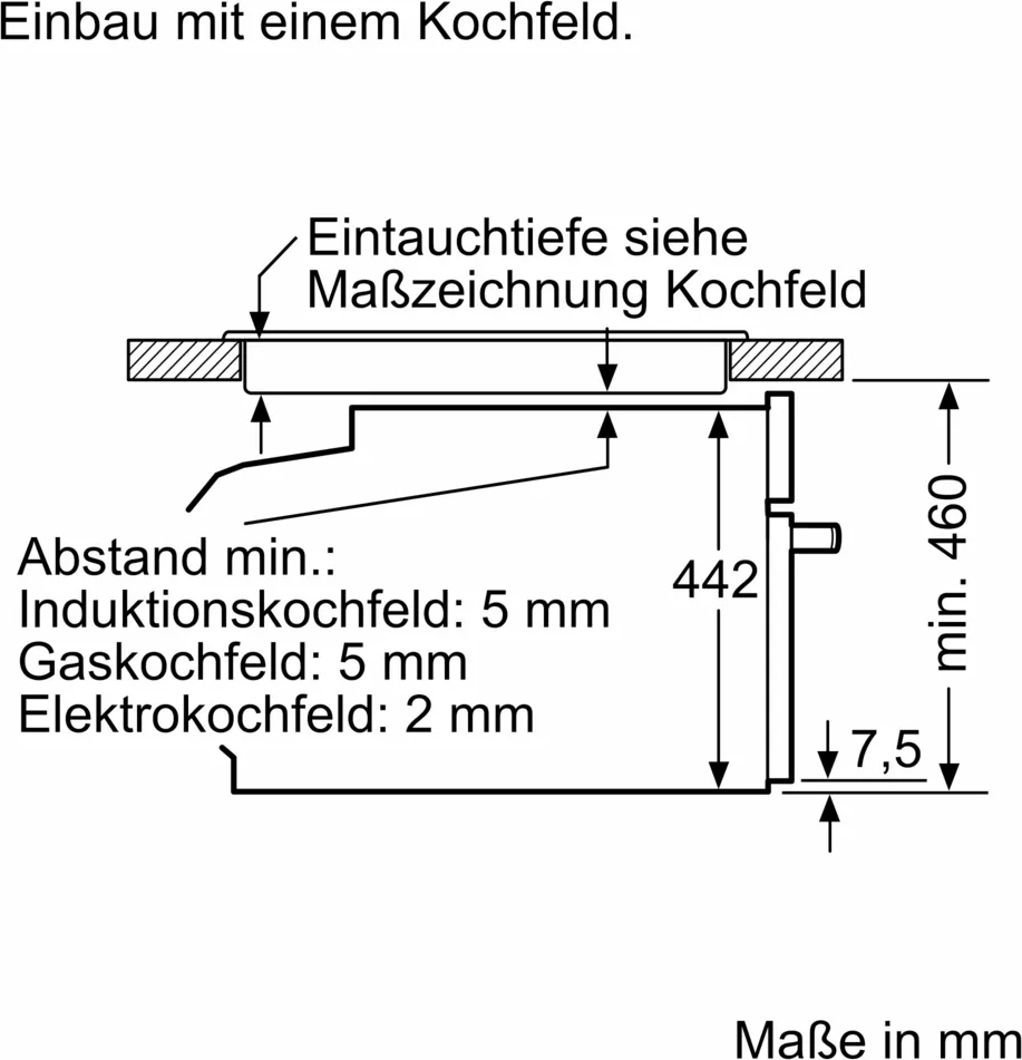 SIEMENS IQ700 multifunctionele oven met microgolfoven - 45cm - CM776GKB1