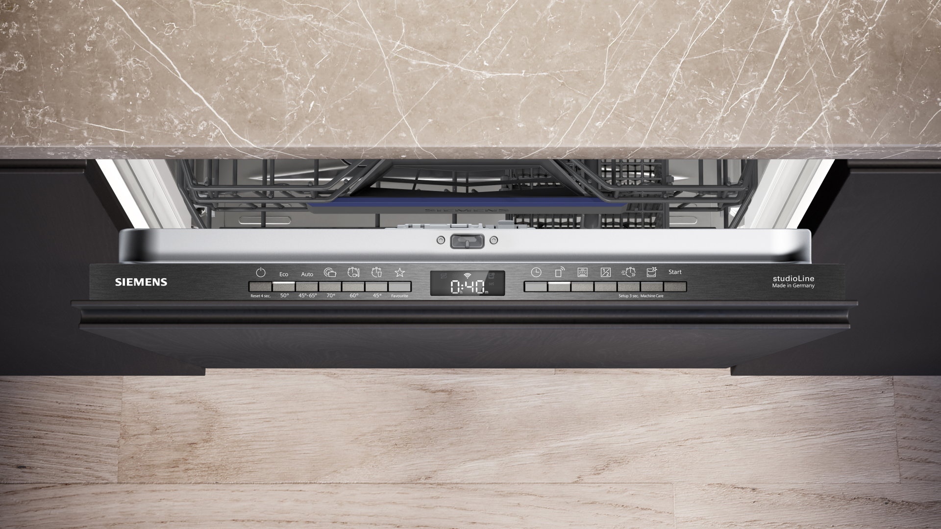 SIEMENS IQ300 vaatwasser volledig integreerbaar - SN73E808BE