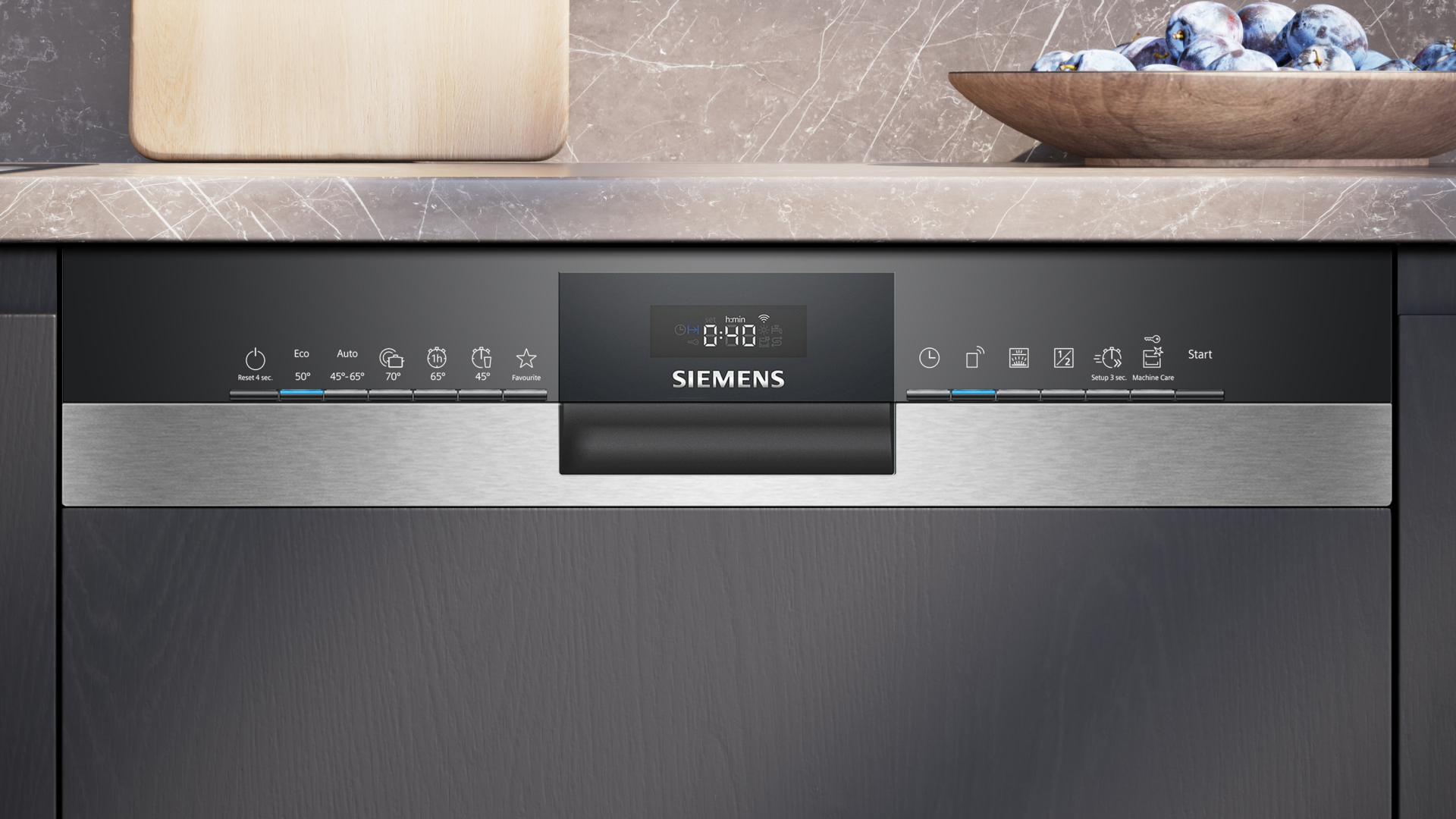 SIEMENS iQ300 vaatwasser met bedieningspaneel - SN53ES04TE