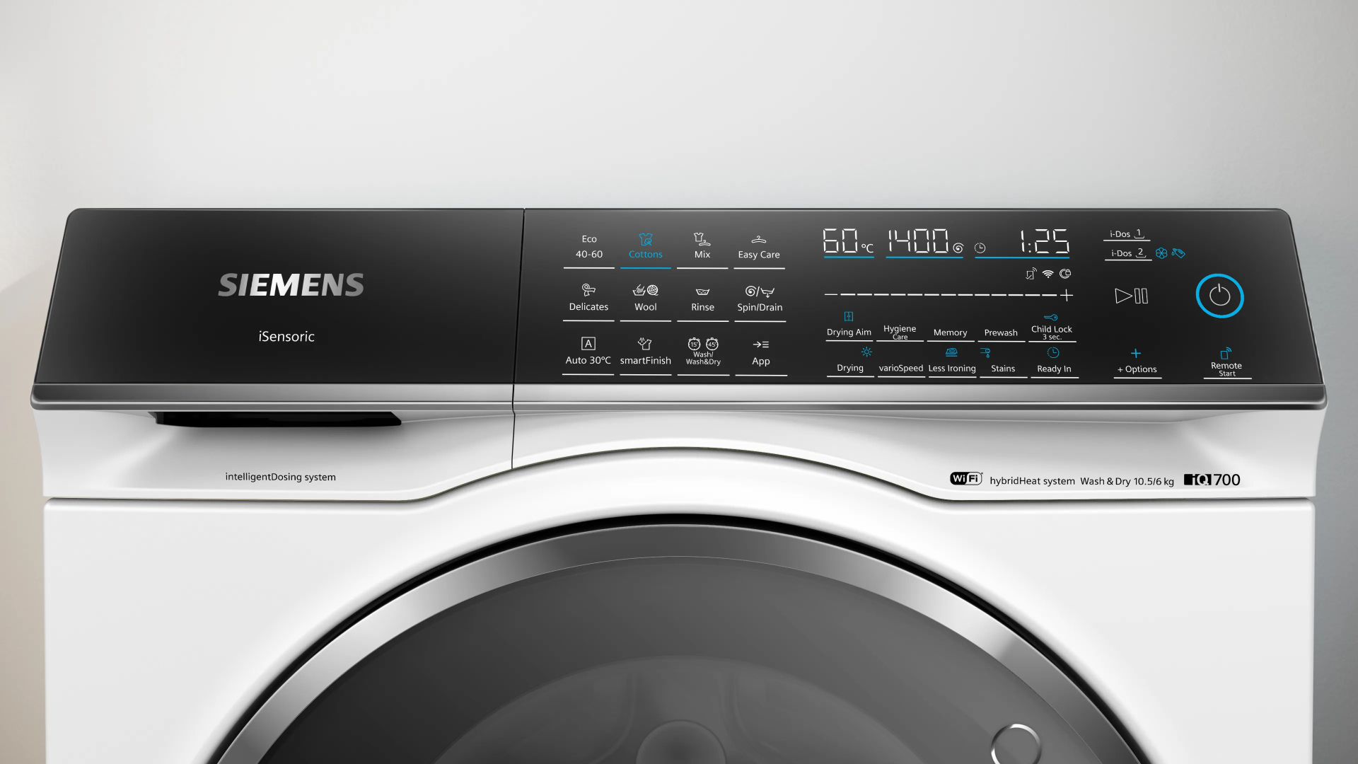 SIEMENS IQ700 was- droogcombinatie - WN54C2A0EU