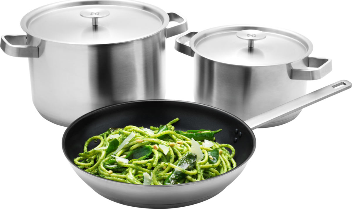 ELECTROLUX kookpannenset - E3SS
