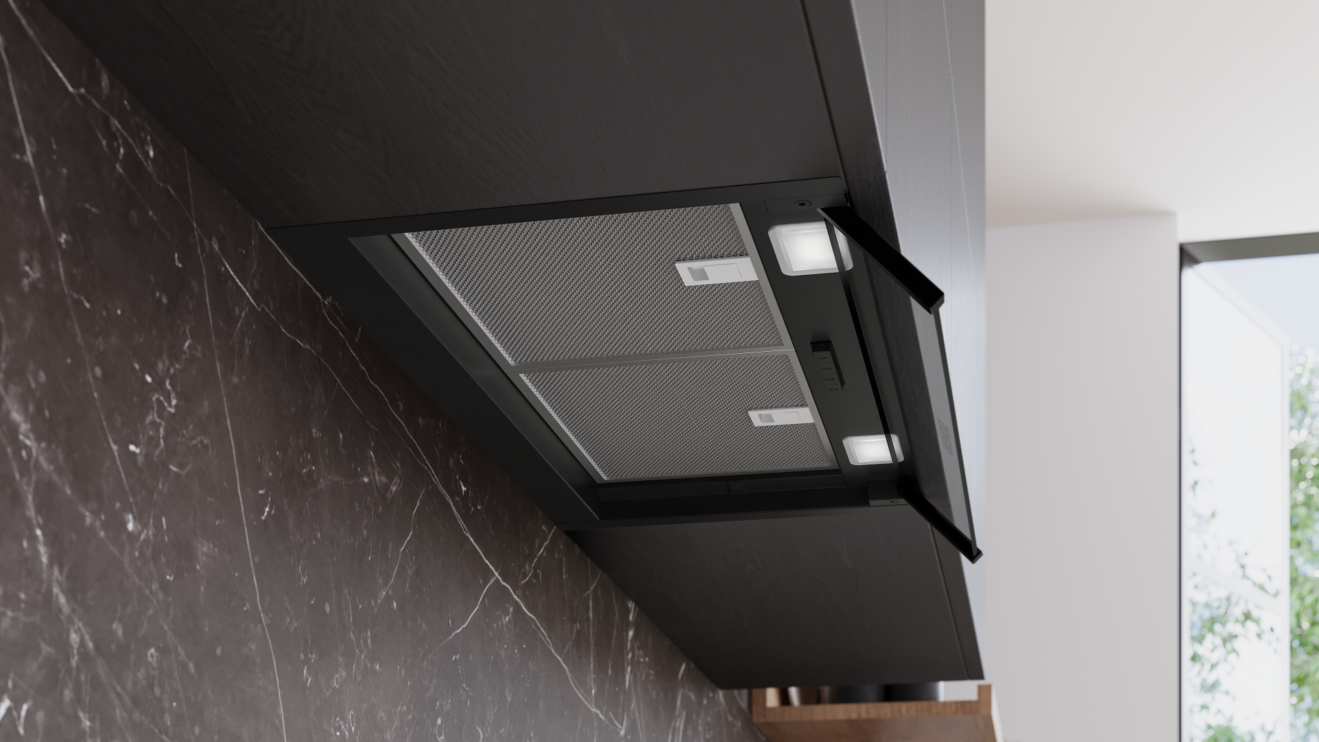 SIEMENS IQ300 geïntegreerde dampkap - 60cm - LJ65BCC60