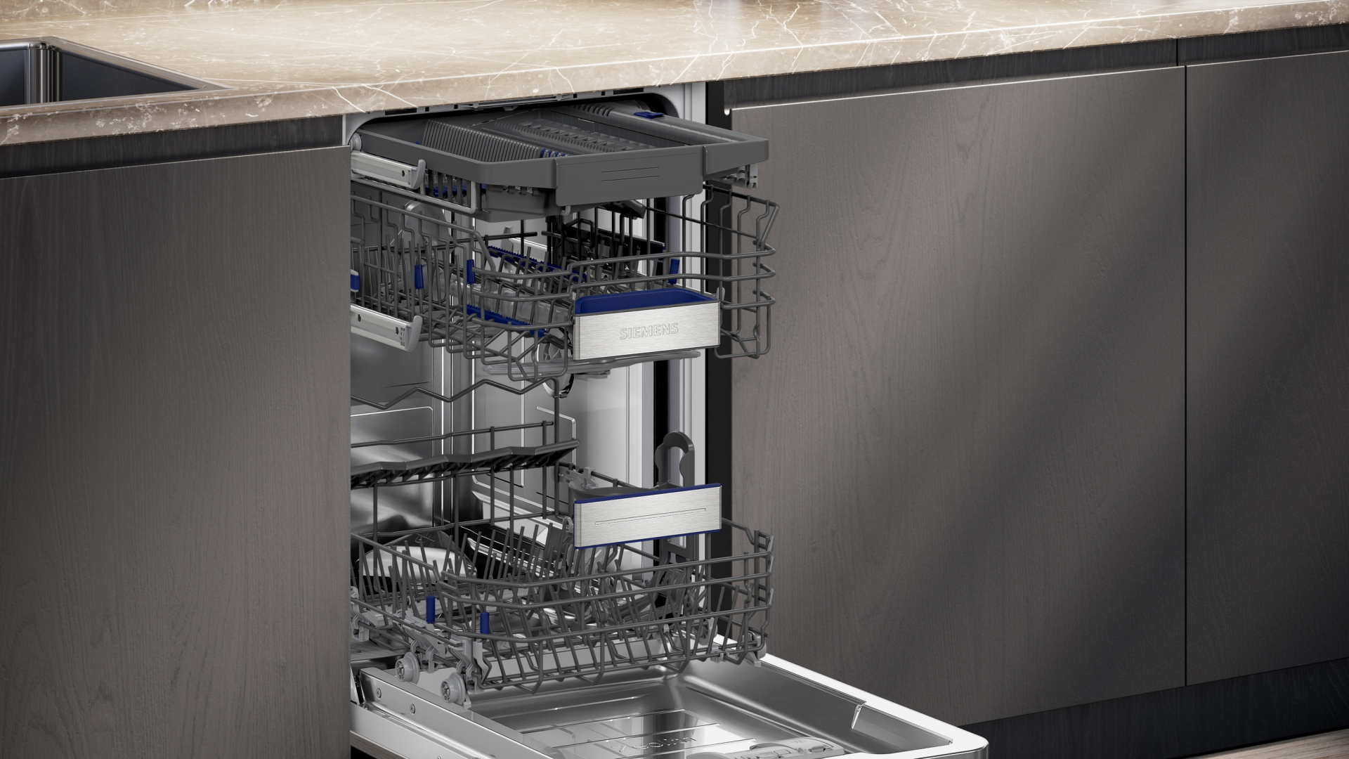 SIEMENS IQ500 vaatwasser met bedieningspaneel - SR55ZS10ME