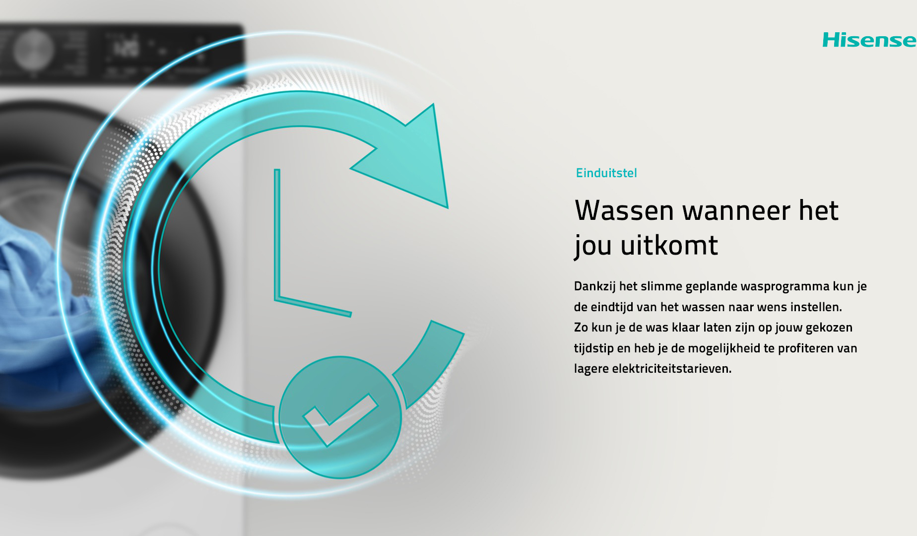 HISENSE wasmachine - WF3S9045BW3/BLX