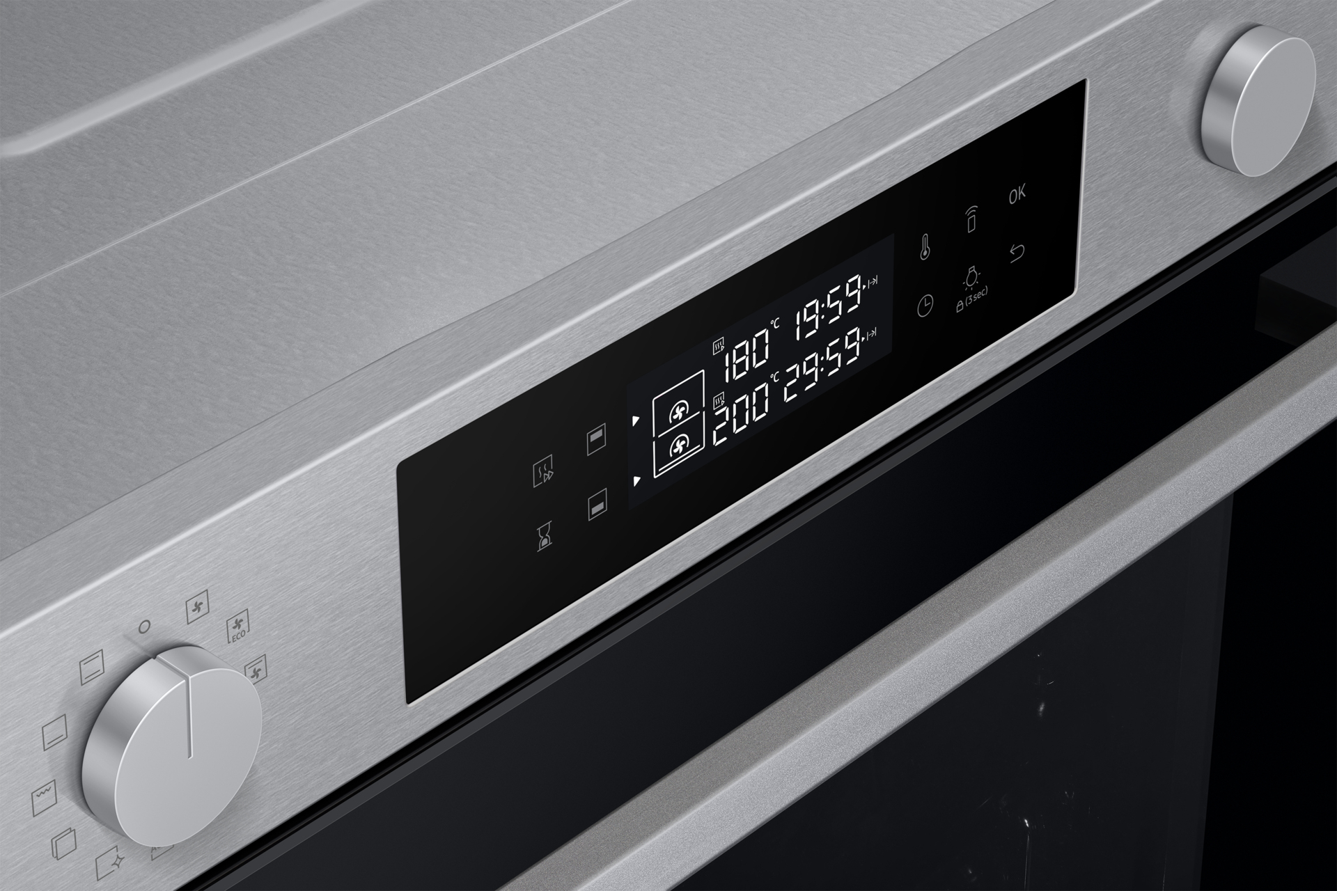SAMSUNG multifunctionele oven - 60cm - NV7B44305CS