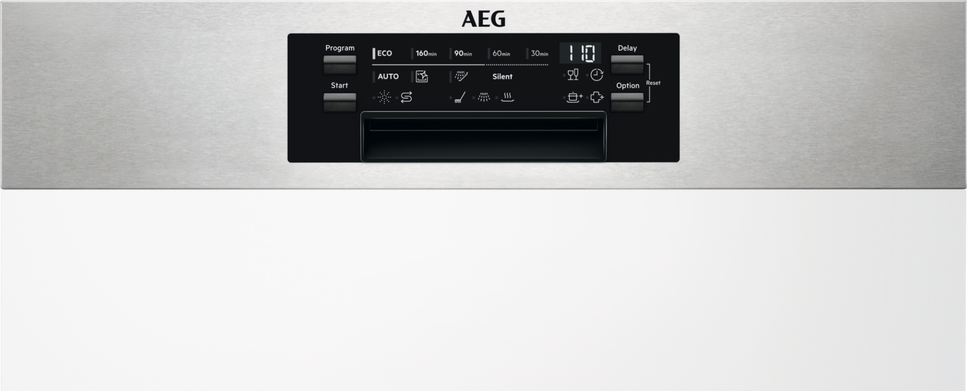AEG 7000 vaatwasser met bedieningspaneel - FEE74716PM
