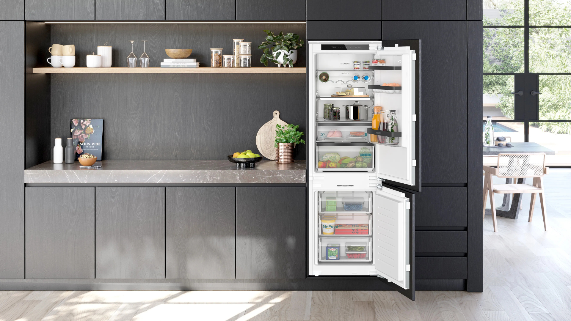 SIEMENS IQ500 koel-/vriescombinatie - 177cm - KI86NSDD0