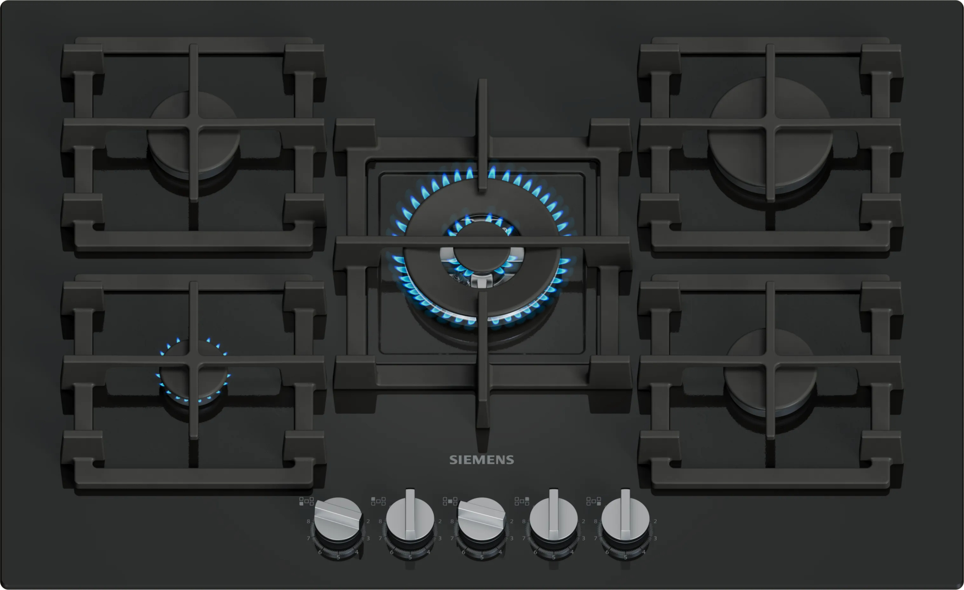 SIEMENS IQ500 gaskookplaat - 75cm - EP7A6QI40