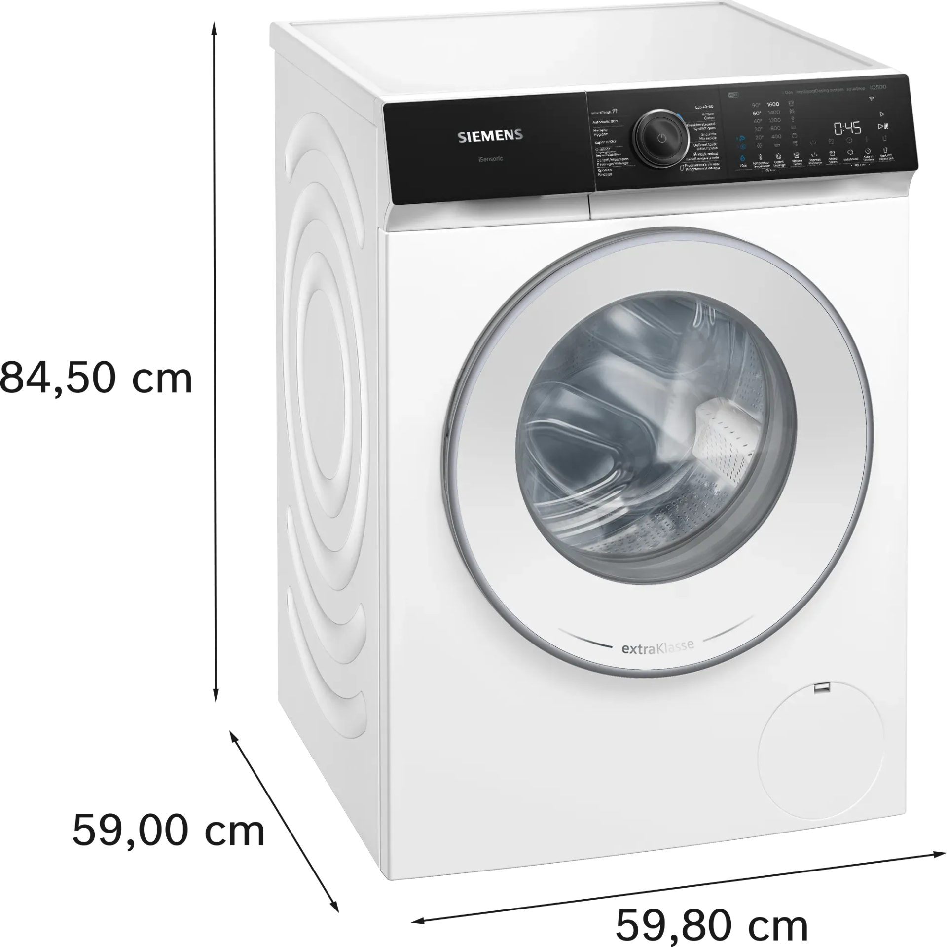SIEMENS IQ500 Wasmachine 10 kg - WG56H2A9FG