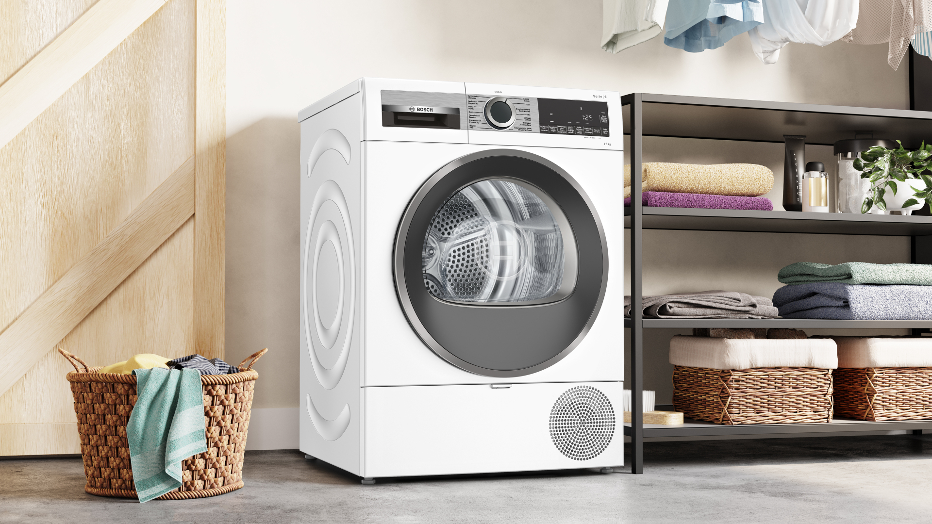 BOSCH Series 6 Droogkast 8 kg - WQG233DLFG