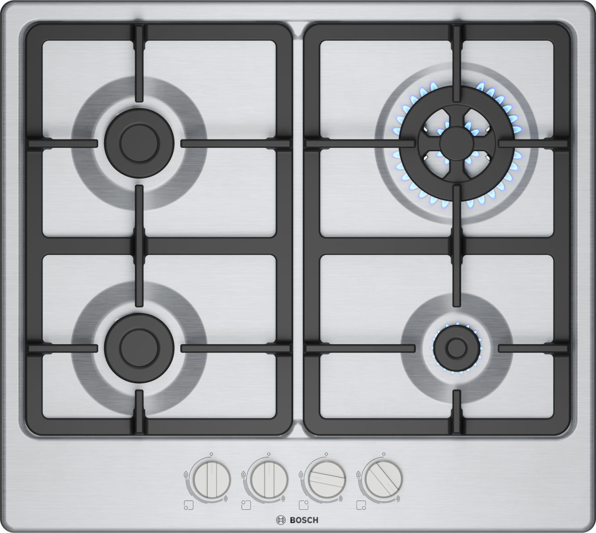 BOSCH SERIE 4 gaskookplaat - 60cm - PGH6B5K90