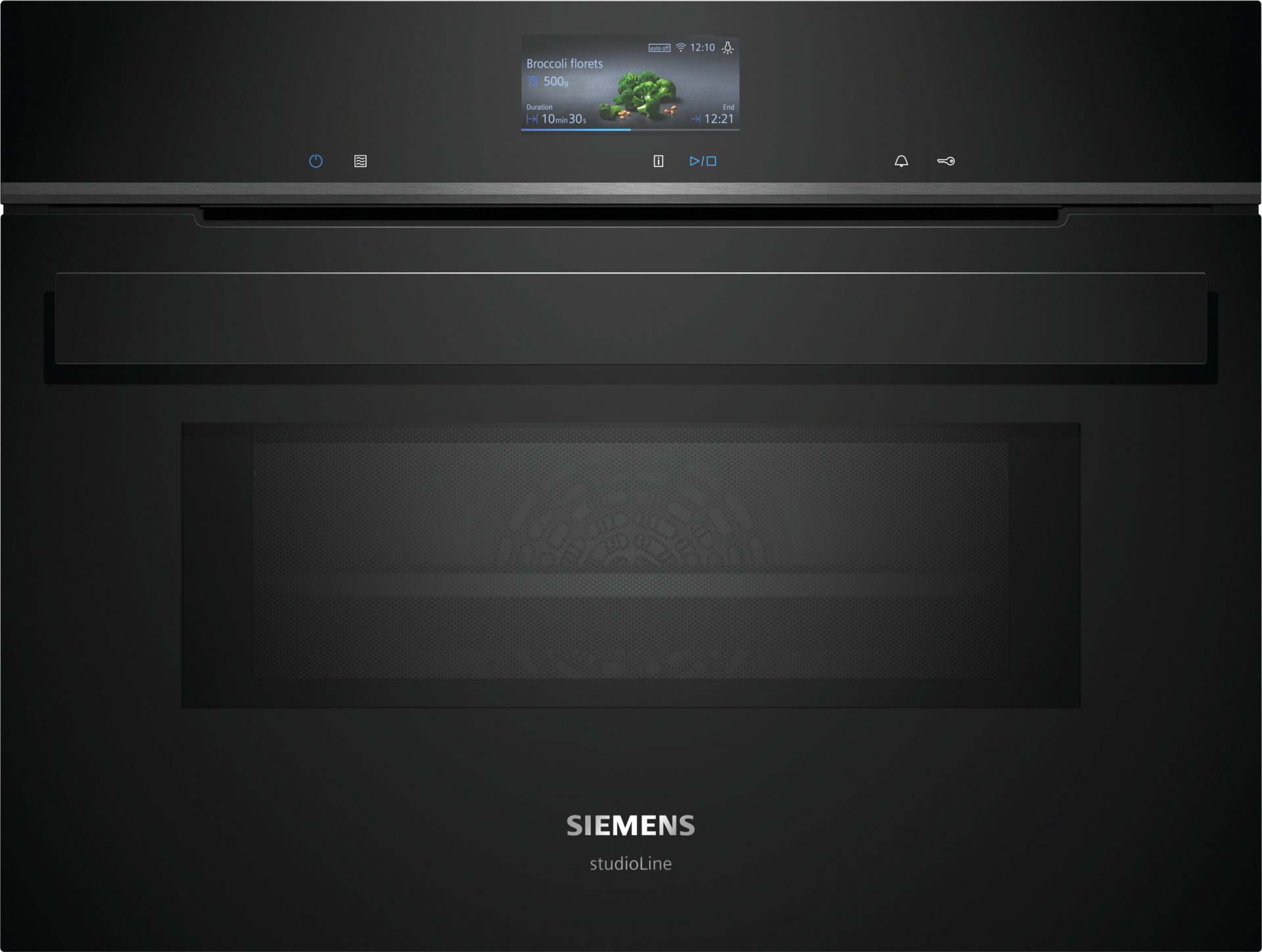 SIEMENS iQ700 multifunctionele oven met microgolfoven - 45cm - CM976GKB1