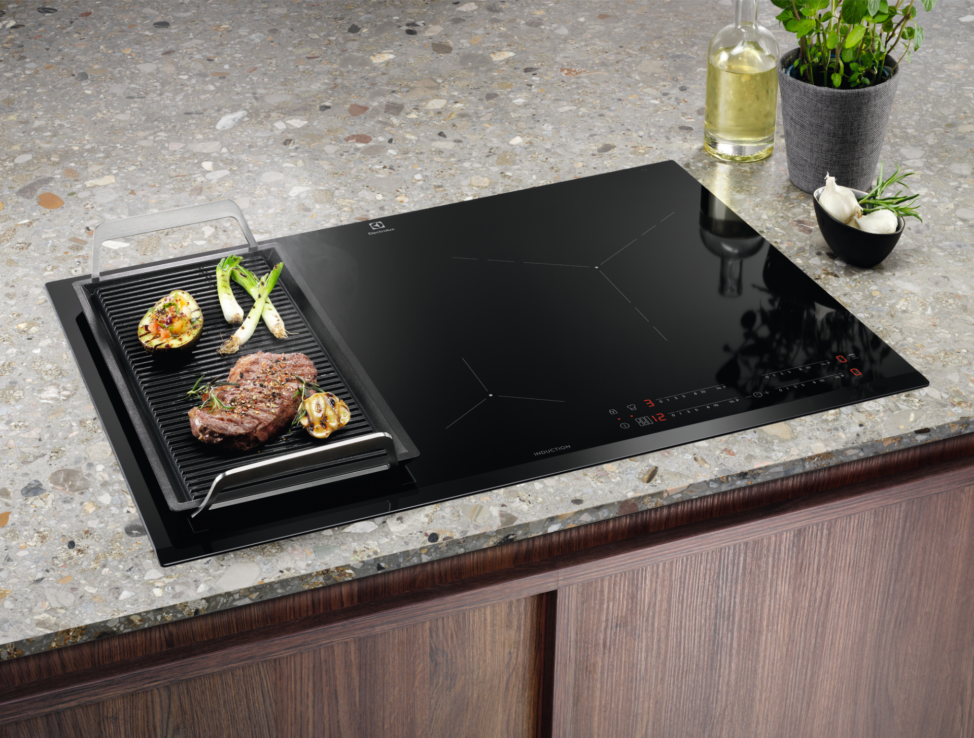 ELECTROLUX 600 inductiekookplaat - 80cm - LIV834